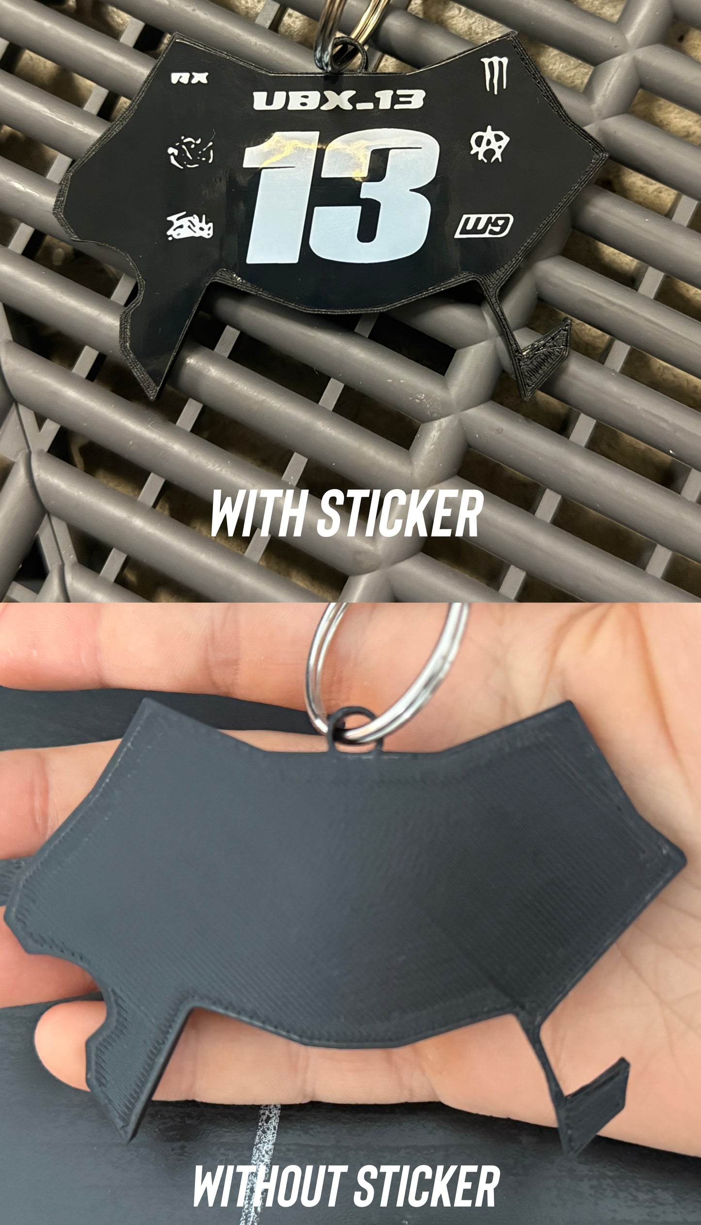 Plate Key Chains