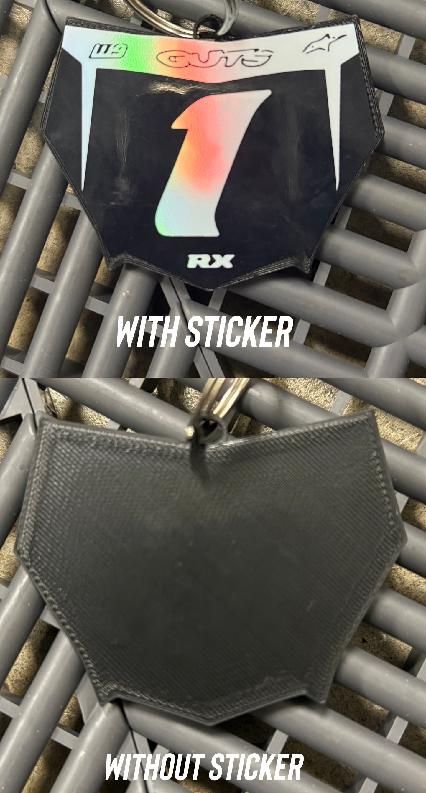 Plate Key Chains