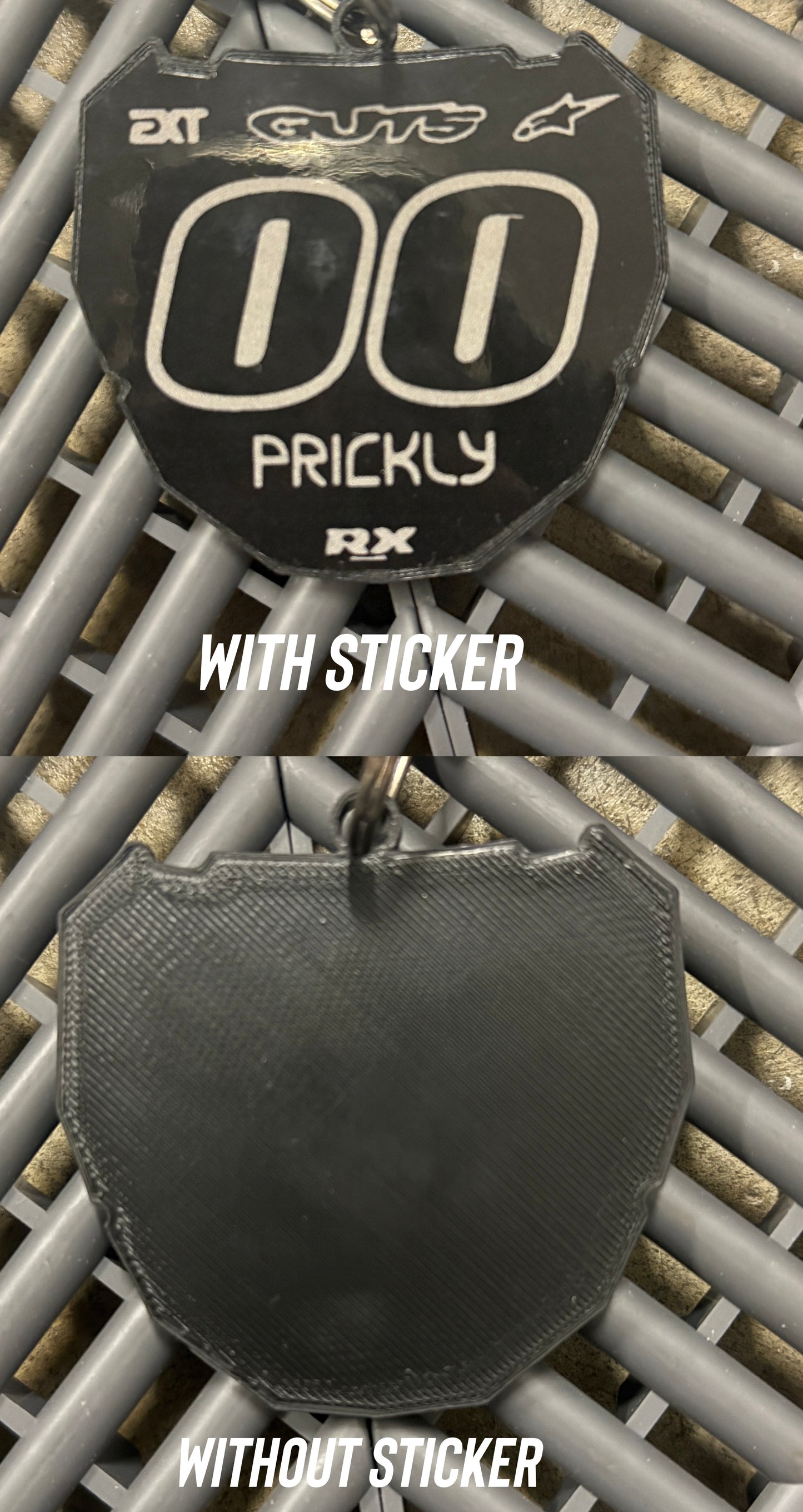 Plate Key Chains