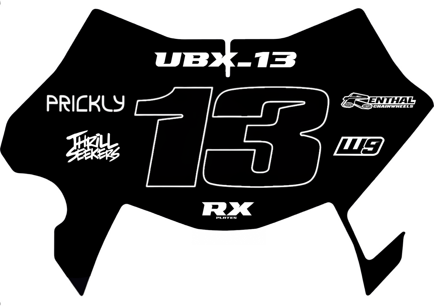 ULTRA BEE PLATE DECAL