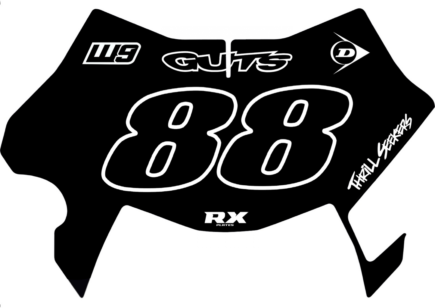 ULTRA BEE PLATE DECAL