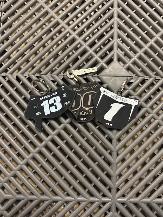 Plate Key Chains