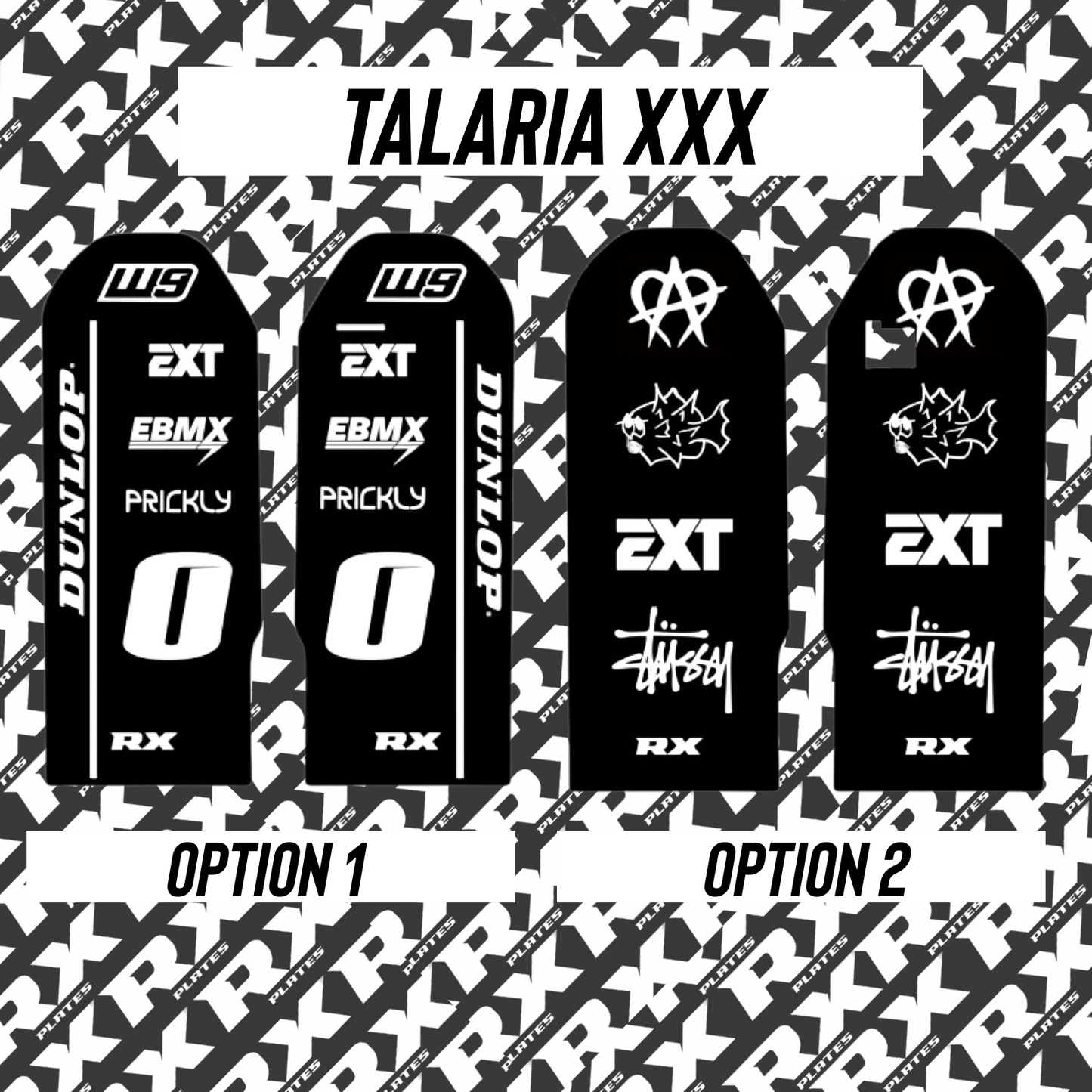 Fork guard stickers