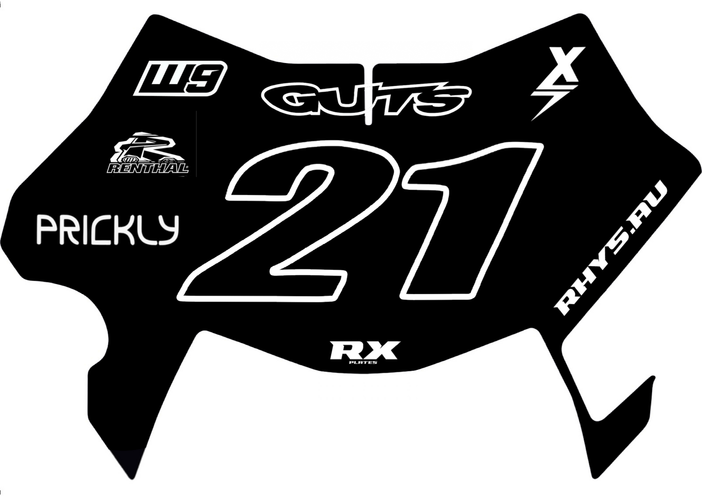 ULTRA BEE PLATE DECAL