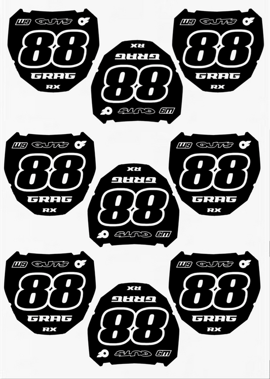 9 MINI DECALS (odi,motocutz,ultra)