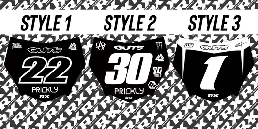 MOTOCUTZ plate decal